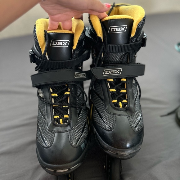 DBX Men's Inline Skates - Black and Yellow - Picture 1 of 11